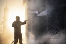 Kärcher: Reinigung Bismarck-Denkmal in Hamburg
