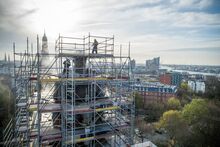 Kärcher: Reinigung Bismarck-Denkmal in Hamburg
