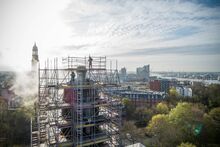 Kärcher: Reinigung Bismarck-Denkmal in Hamburg